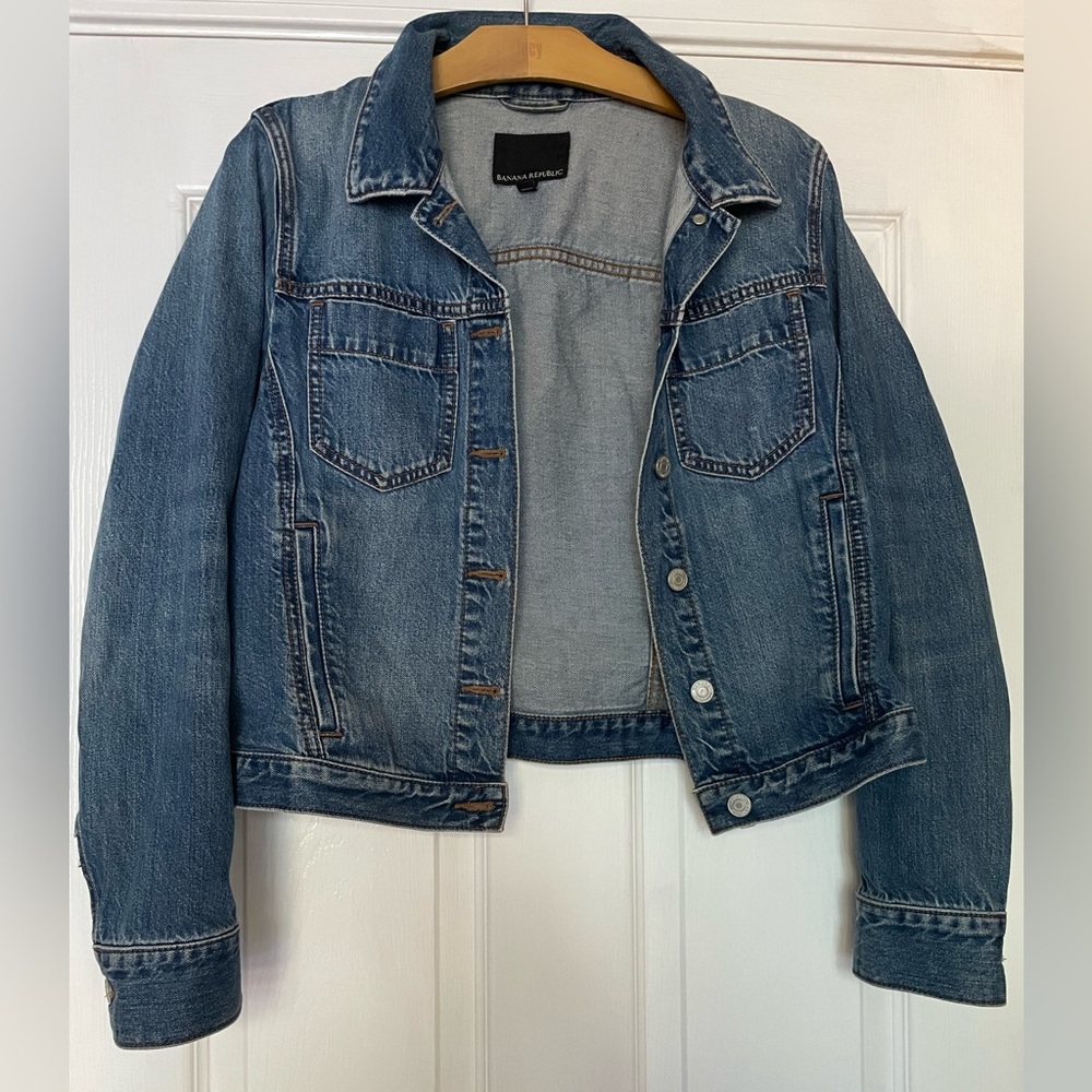 Banana Republic Blue Jean Jacket